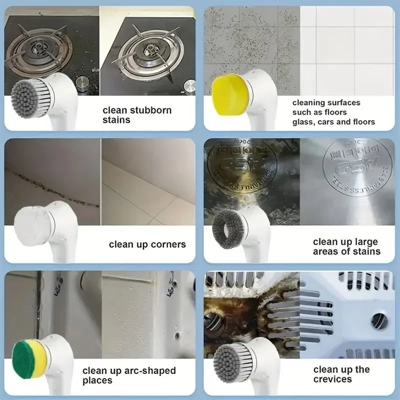 Multifunctional Electric Cleaning Brush